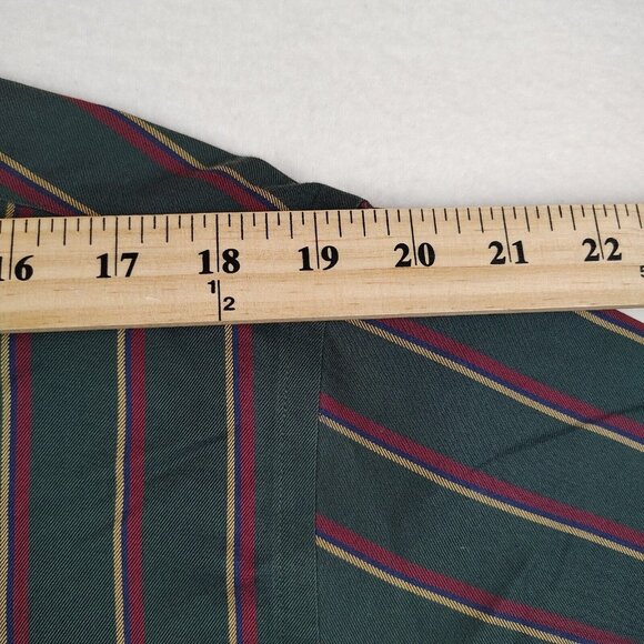 Brooks Brothers Cotton 1818 Black Striped Button Down Shirt Mens Medium - Picture 6 of 7